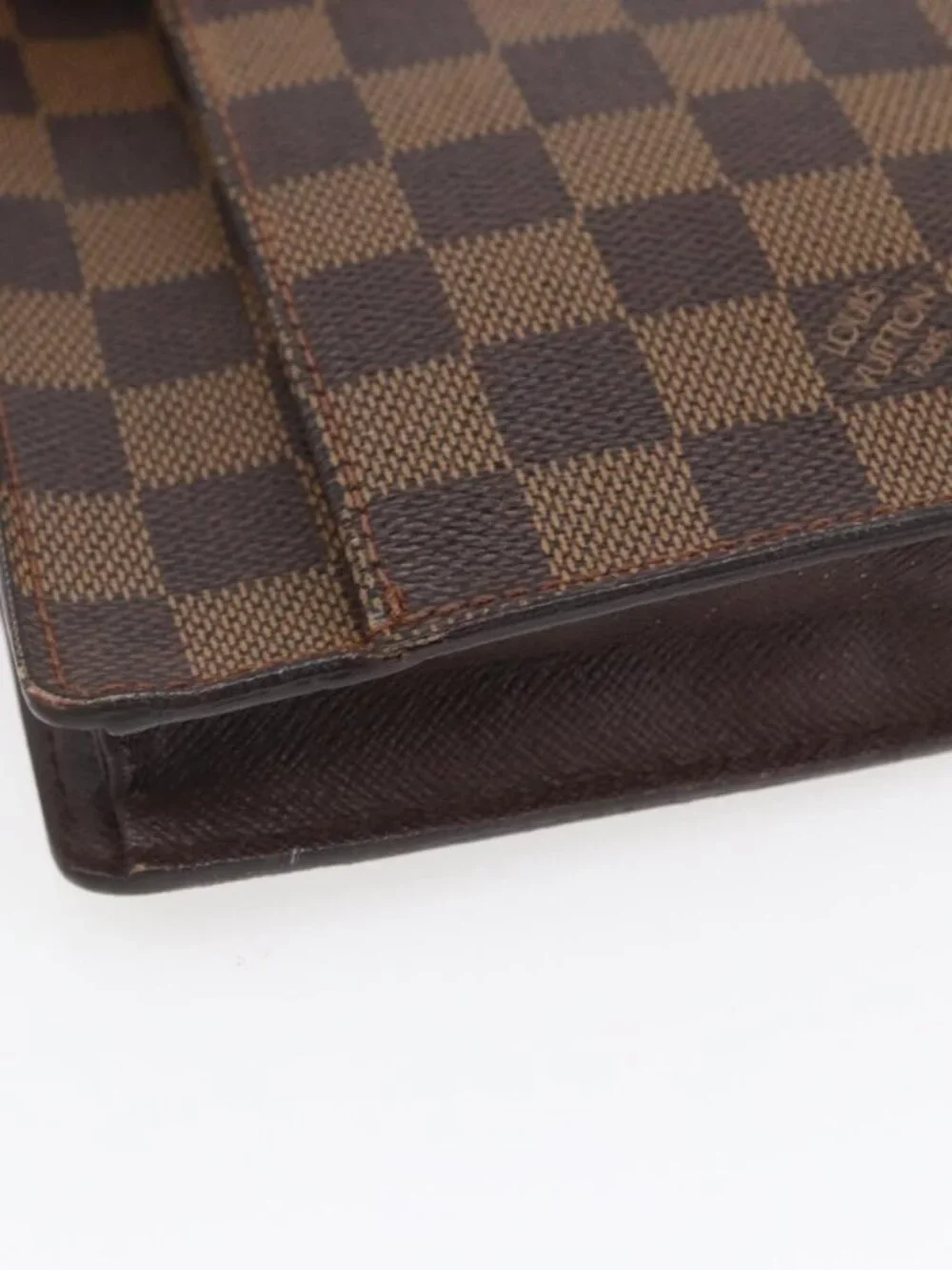 Authentic LOUIS VUITTON Damier Ebene Pimlico Shoulder Bag N45272 LV - Picture 6 of 16